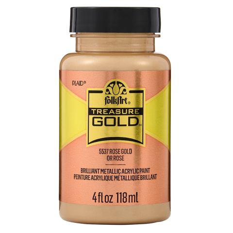 FolkArt ® Treasure Gold™ - Rose Gold, 4 oz. - 5537