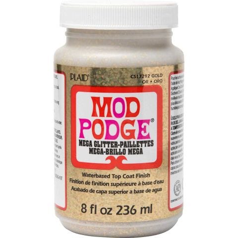 Mod Podge ® Mega Glitter - Gold, 8 oz. - CS17292