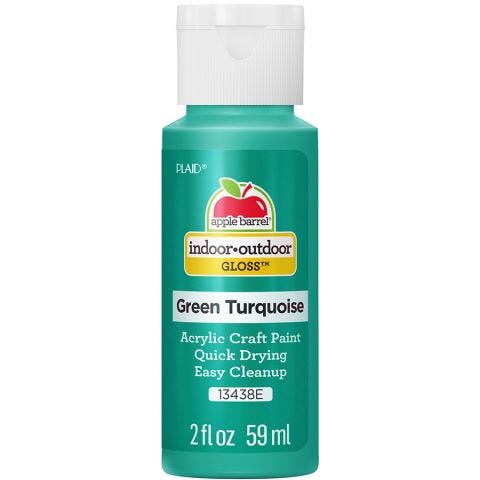 Apple Barrel ® Gloss™ - Green Turquoise, 2 oz. - 13438E