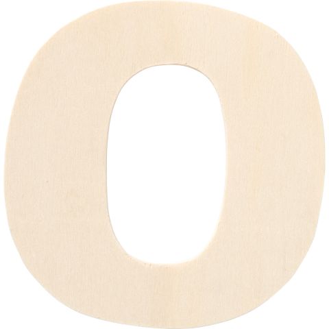 Plaid ® Painter's Palette™ Wood Letter - O. 4 inch - 23879