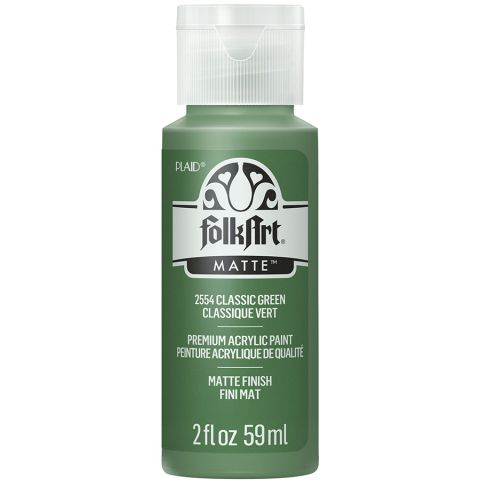 FolkArt ® Acrylic Colors - Classic Green, 2 oz. - 2554