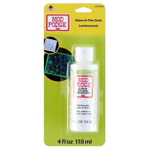 Mod Podge Glow-In-The-Dark, 4 oz. - CS44786