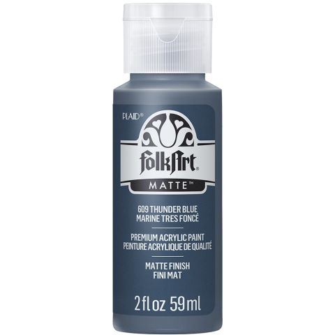 FolkArt ® Acrylic Colors - Thunder Blue, 2 oz. - 609