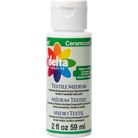 Delta Ceramcoat ® Mediums - Textile, 2 oz. - 103000201W