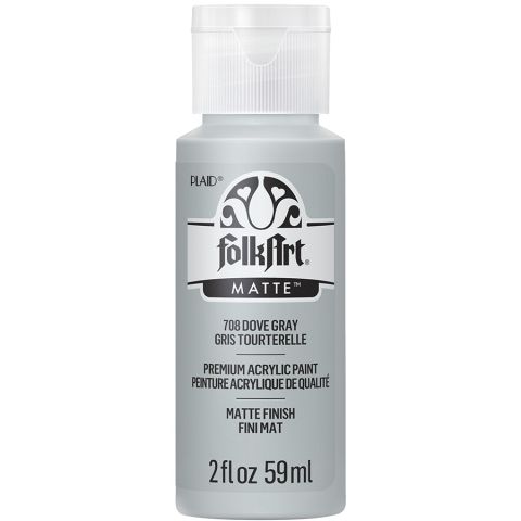 FolkArt ® Acrylic Colors - Dove Gray, 2 oz. - 708