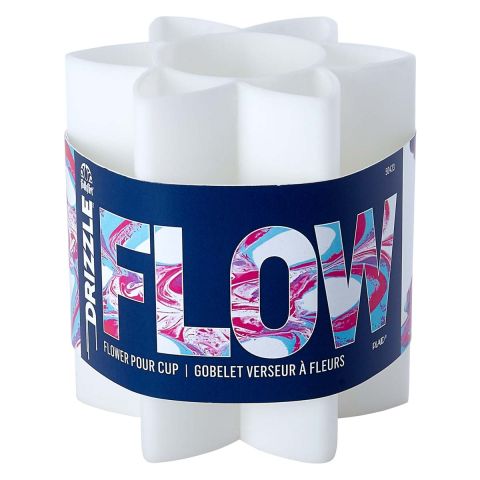 FolkArt ® Drizzle™ Tools - Open Pour Cup - Flower - 50423