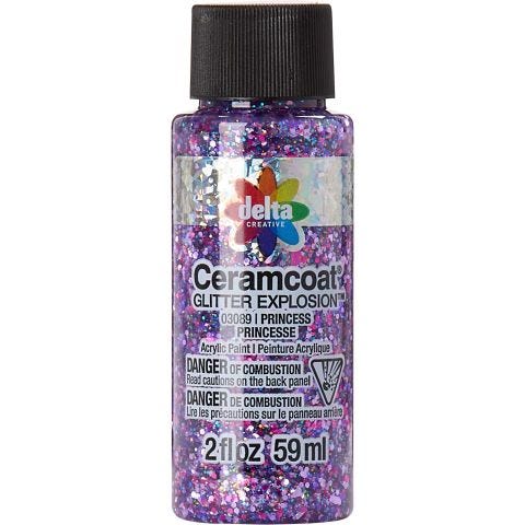 Delta Ceramcoat ® Glitter Explosion™ - Princess, 2 oz. - 03089