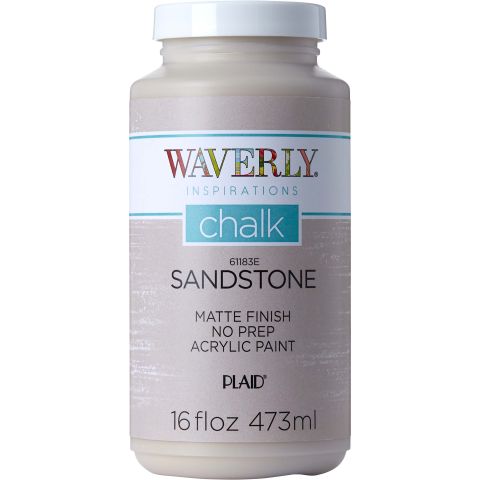 Waverly ® Inspirations Chalk Finish Acrylic Paint - Sandstone, 16 oz. - 61183E