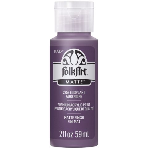 FolkArt ® Acrylic Colors - Eggplant, 2 oz. - 2253