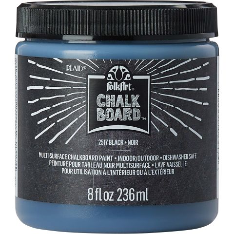 FolkArt ® Chalkboard Paint - Black, 8 oz. - 2517