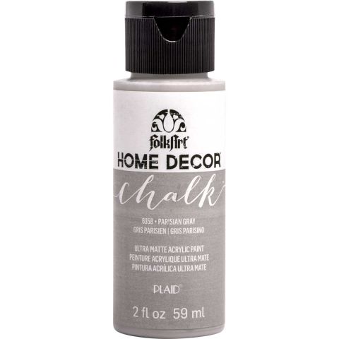 FolkArt Home Decor Chalk - Parisian Gray, 2 oz. - 6358