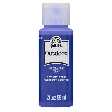 FolkArt ® Outdoor™ Acrylic Colors - Cobalt, 2 oz. - 1631