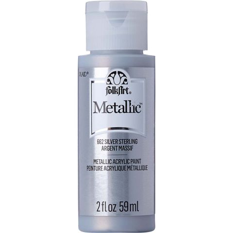 FolkArt ® Metallics - Silver Sterling, 2 oz. - 662