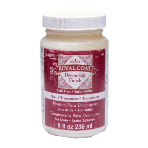 Royal Coat ® Decoupage Finishes - Clear, 8 oz. - 1401