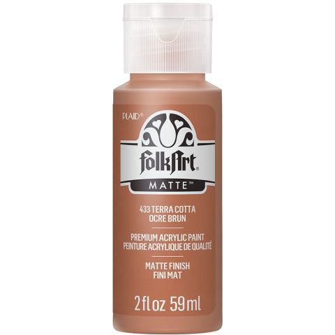 FolkArt ® Acrylic Colors - Terra Cotta, 2 oz. - 433