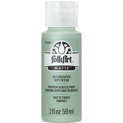 FolkArt ® Acrylic Colors - Green Sea, 2 oz. - 2621