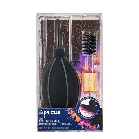 FolkArt ® Drizzle™ Tools - Blow and Splatter Set, 2 pc. - 50821