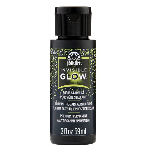 FolkArt ® Invisible Glow™ Acrylic Paint - Stardust, 2 oz. - 50986