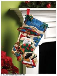 Bucilla ® Seasonal - Felt - Stocking Kits - Coolin’ It - 86105