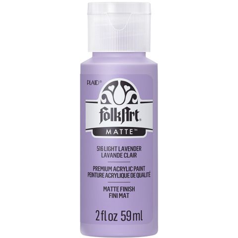 FolkArt ® Acrylic Colors - Light Lavender, 2 oz. - 516