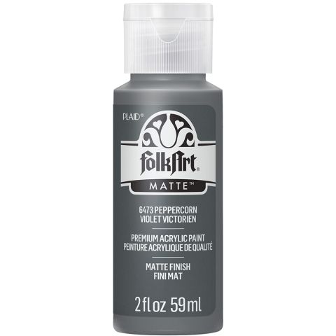 FolkArt ® Acrylic Colors - Peppercorn, 2 oz. - 6473