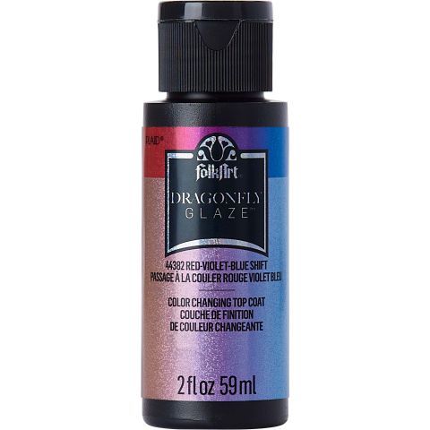 FolkArt ® Dragonfly Glaze™ - Red-Violet-Blue, 2 oz. - 44382