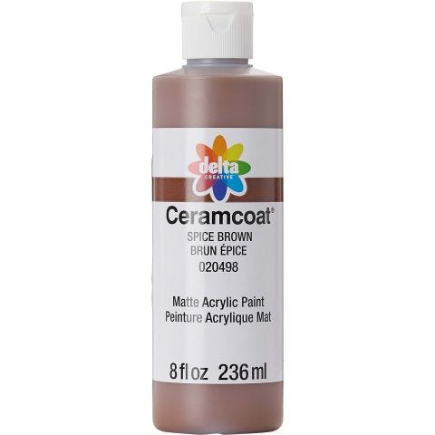 Delta Ceramcoat ® Acrylic Paint - Spice Brown, 8 oz. - 020490802W