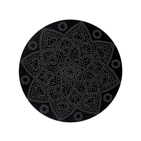 Plaid ® Wood Surfaces - Plaques - Lotus Mandala - 63415