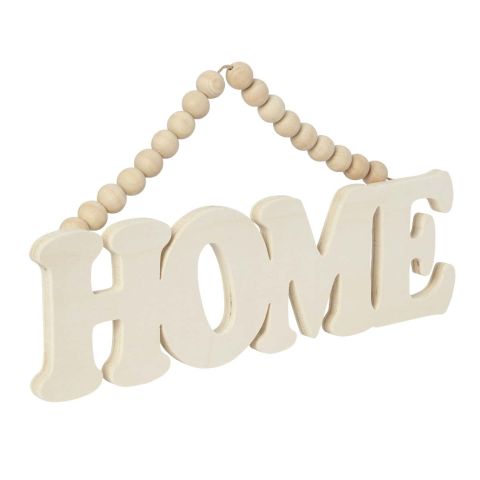 Plaid ® Wood Surfaces - Home Sign with Beaded Handle - 56992