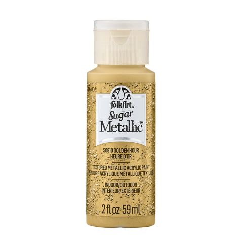 FolkArt ® Sugar Metallic™ Acrylic Paint - Golden Hour, 2 oz. - 50910