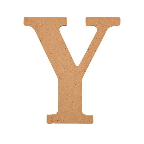 Plaid ® Wood Surfaces - 5 inch MDF Letter - Y - 63578