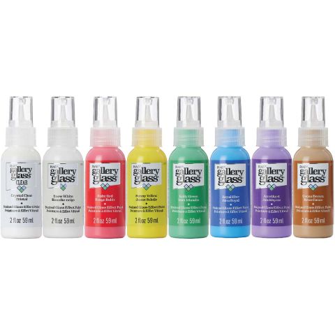 Gallery Glass ® Paint Set - Top 8 Color Set - GG8SET