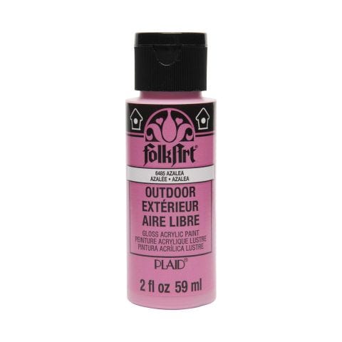 FolkArt ® Outdoor™ Acrylic Colors - Azalea, 2 oz. - 6485