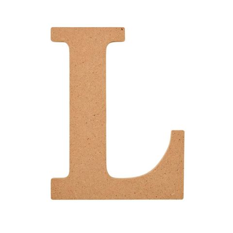 Plaid ® Wood Surfaces - 5 inch MDF Letter - L - 63565