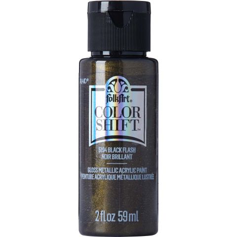 FolkArt ® Color Shift™ Acrylic Paint - Black Flash, 2 oz. - 5194