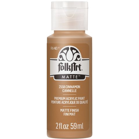 FolkArt ® Acrylic Colors - Cinnamon, 2 oz. - 2558