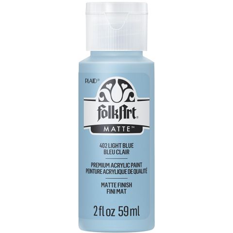 FolkArt ® Acrylic Colors - Light Blue, 2 oz. - 402