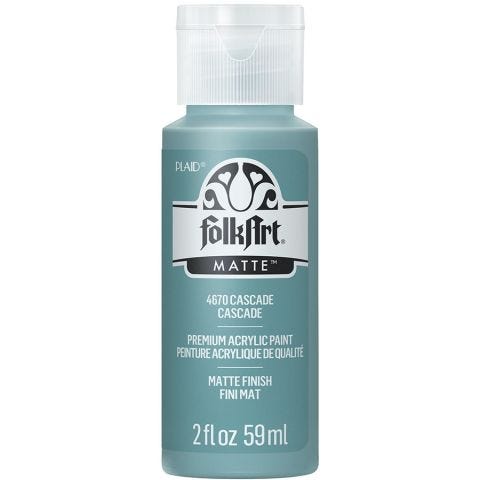 FolkArt ® Acrylic Colors - Cascade, 2 oz. - 4670