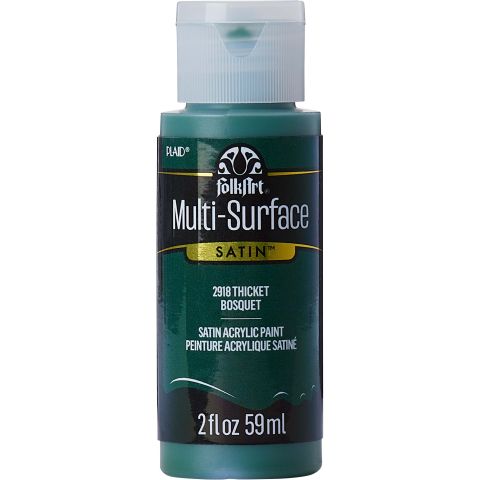 FolkArt ® Multi-Surface Satin Acrylic Paints - Thicket, 2 oz. - 2918