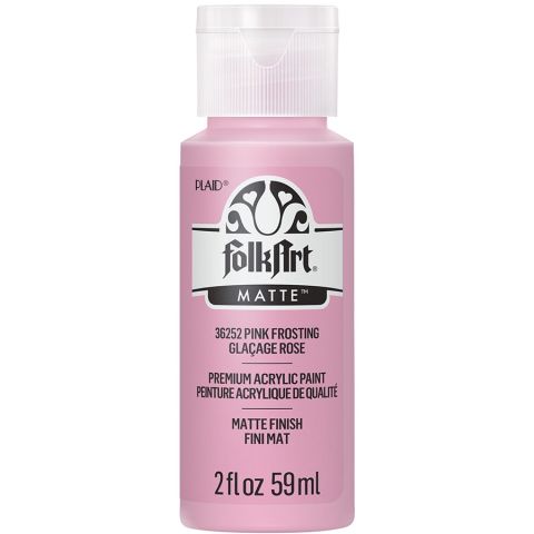 FolkArt ® Acrylic Colors - Pink Frosting, 2 oz. - 36252