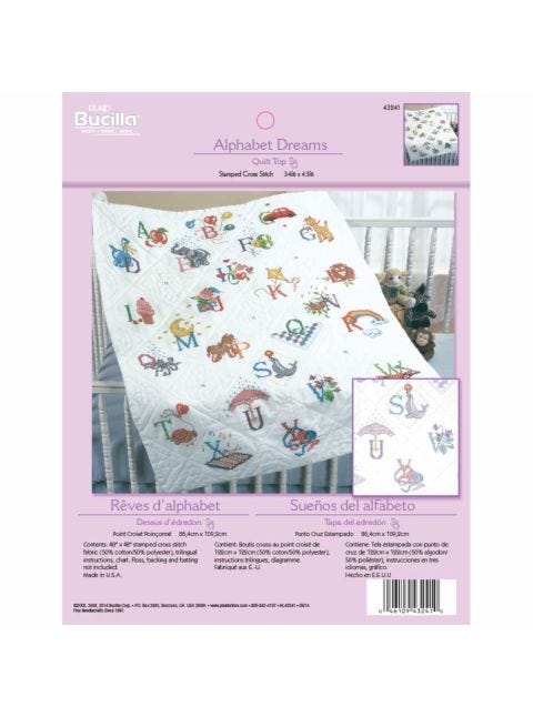 Bucilla baby quilts sale