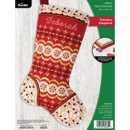 Plaid Bucilla The Procession (Rare) 18 in felt stocking outlet kit 86055