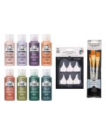 FolkArt ® Mindful Expressive Paint Kit, 17pc - PROMOMDFEXP