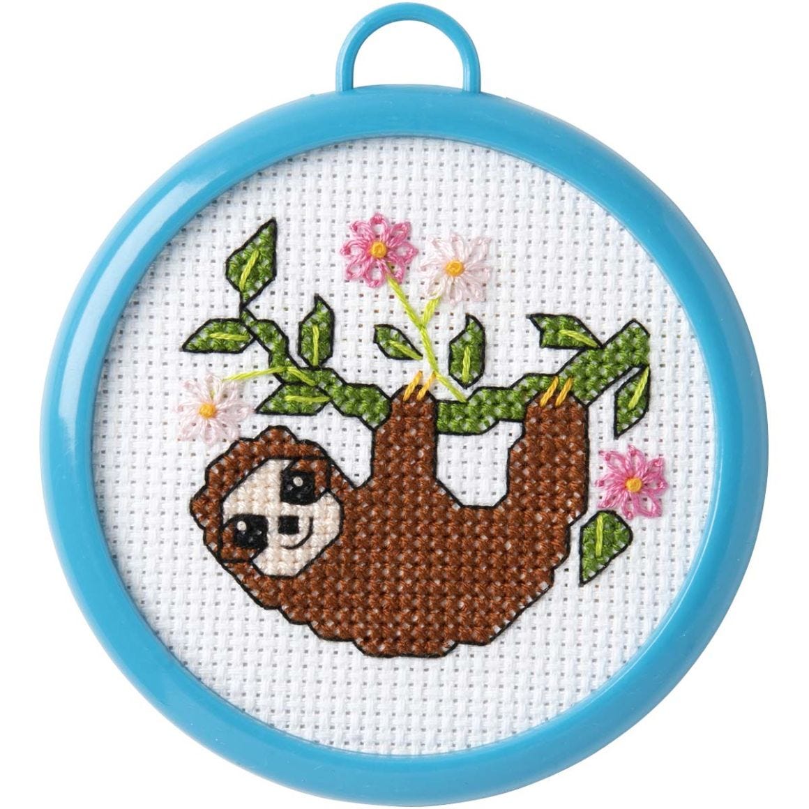 Bucilla ® My 1st Stitch™ - Counted Cross Stitch Kits - Mini - Sloth - 47892E