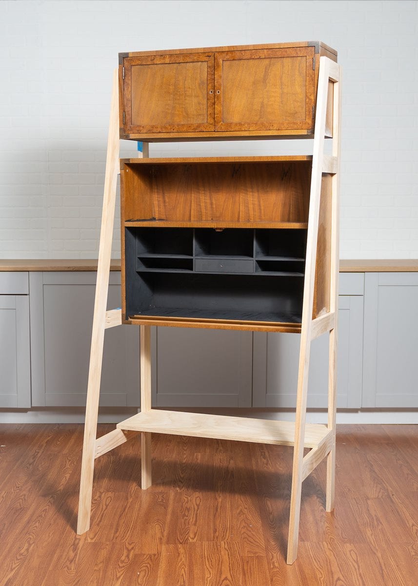 Repurposed Secretary Desk