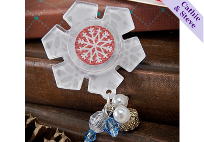 Snowflake Podgeable Pin