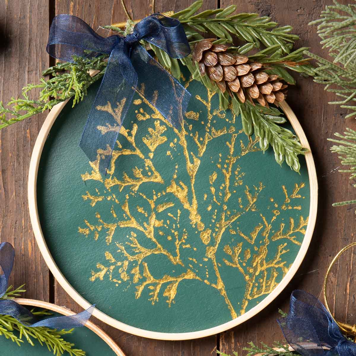 Pressed Branches Ornaments