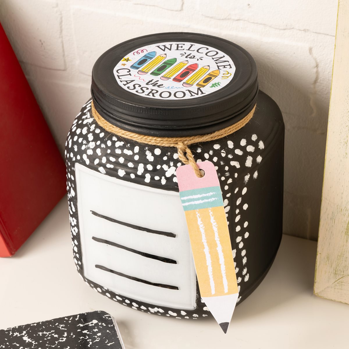 Composition Notebook Jar Gift