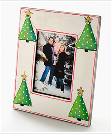 Holiday Trees Photo Frame