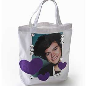 Photo Transfer Pop Star Tote